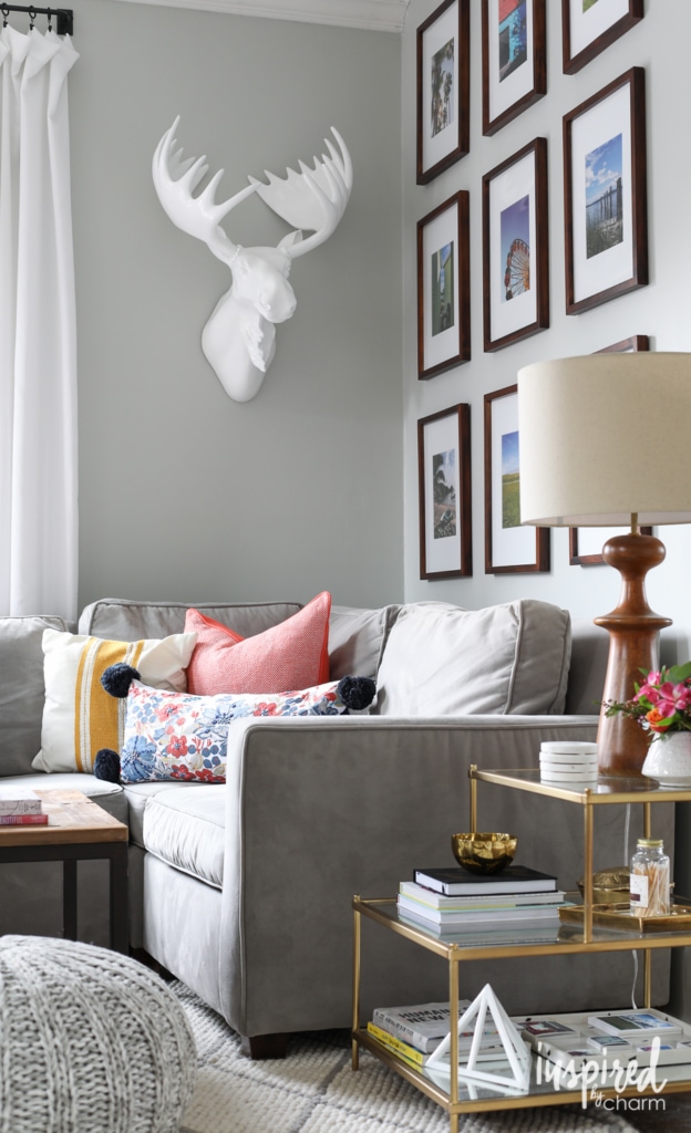 Spring Living Room Refresh | Inspired by Charm