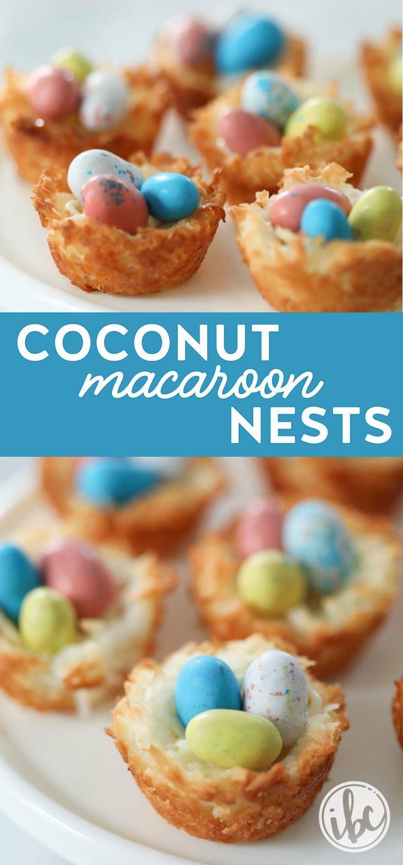 These Coconut Macaroon Nests are a must #spring #entertaining #dessert #recipe. You will love them!