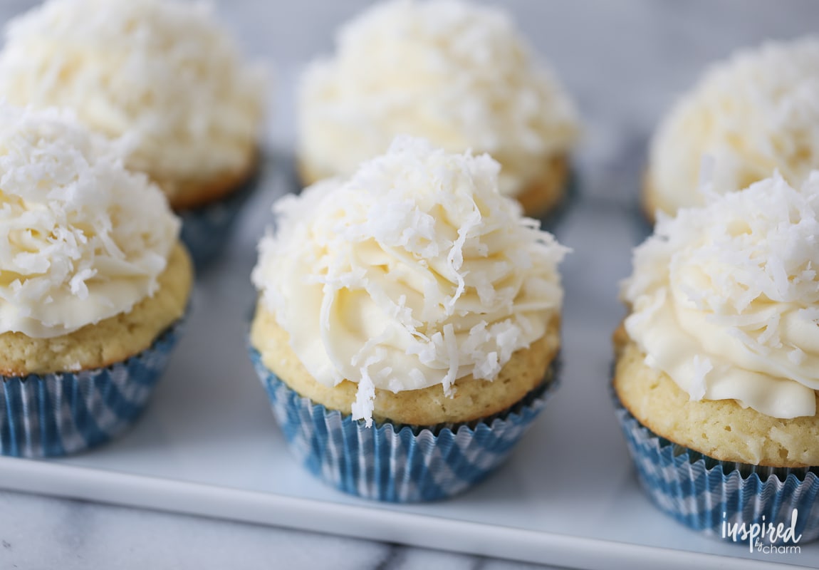The Ultimate Coconut Cupcakes