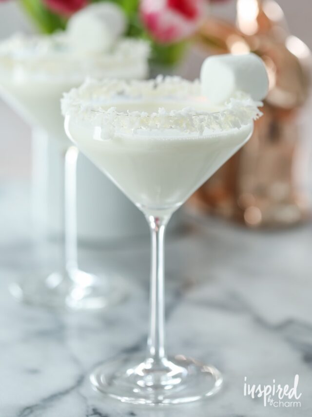 Cottontail Martini – Easter Cocktail Recipe