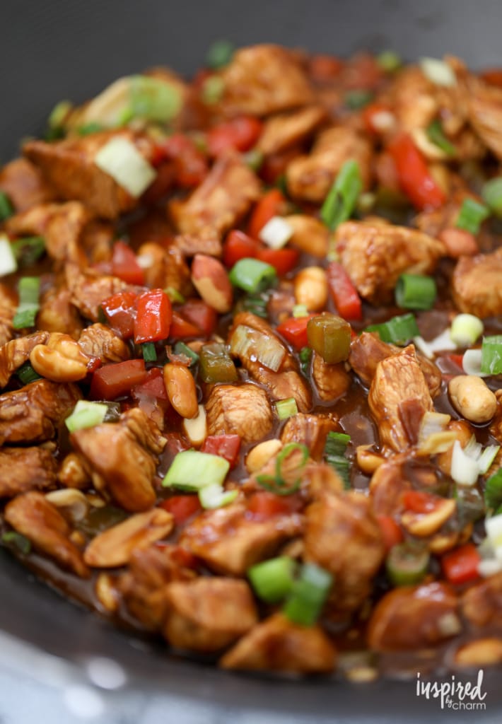 The Best Homemade Kung Pao Chicken recipe | Inspired by Charm