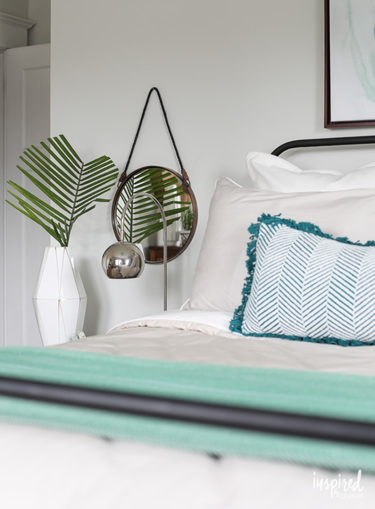 Tips, Tricks, and Ideas for Updating Your Guest Bedroom Decor | Inspired by Charm