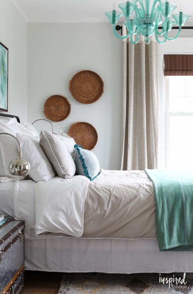 Tips, Tricks, and Ideas for Updating Your Guest Bedroom Decor | Inspired by Charm