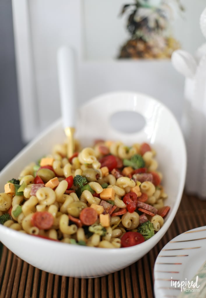 Really Good Pasta Salad - the perfect summer side dish | Inspired by Charm