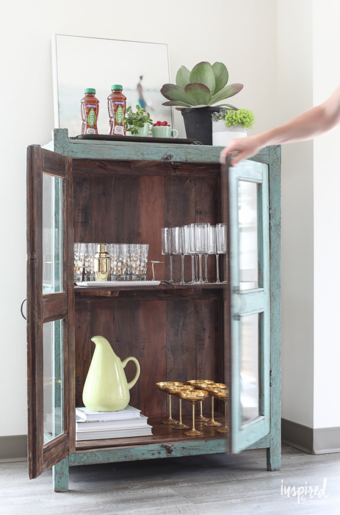 Tips to Create a Simple and Stylish Beverage Station | Inspired by Charm
