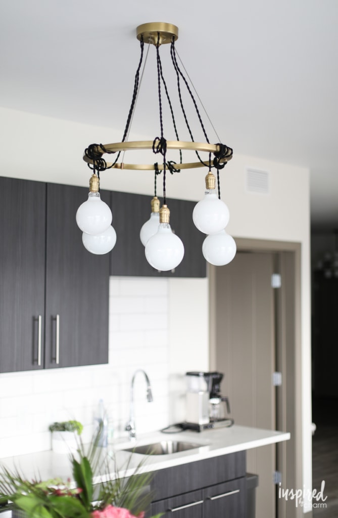 Updated Apartment Lighting - unique and stylish chandeliers to decorate your apartment | Inspired by Charm