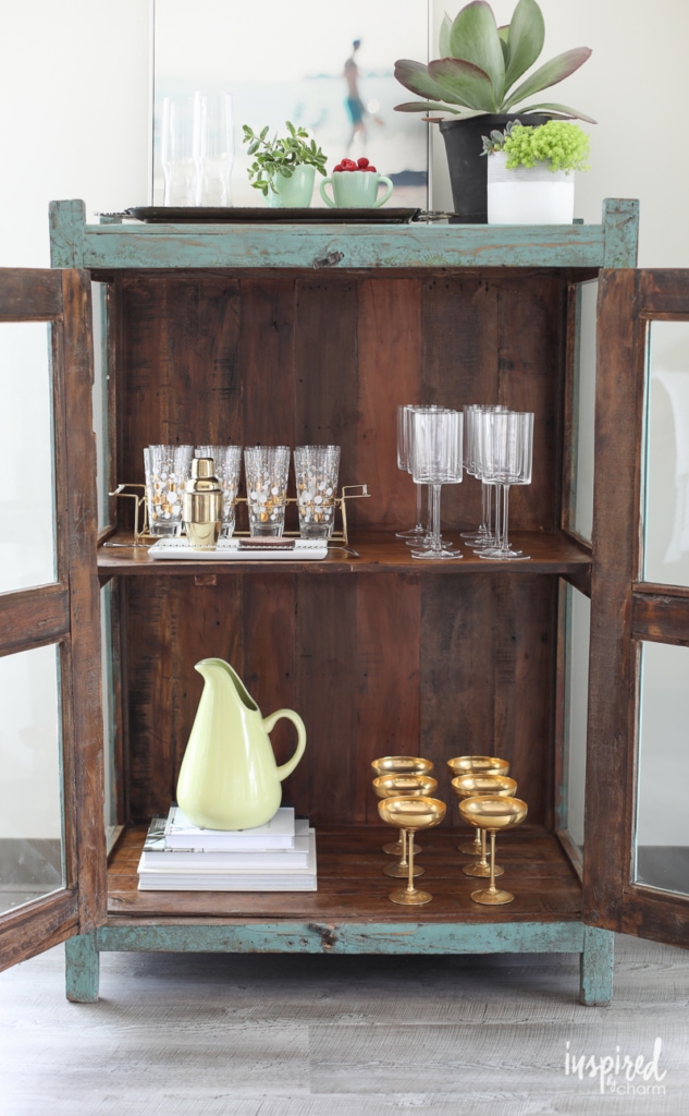 Tips to Create a Simple and Stylish Beverage Station | Inspired by Charm