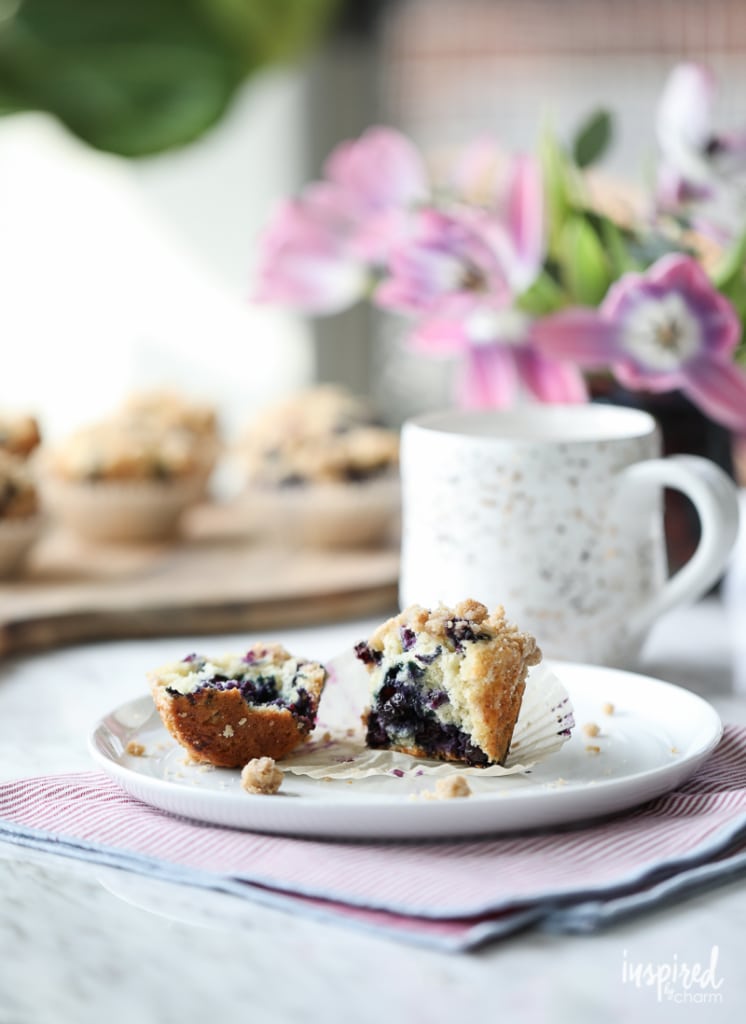 Really Good Blueberry Muffins recipe for breakfast, brunch, or anything in-between!