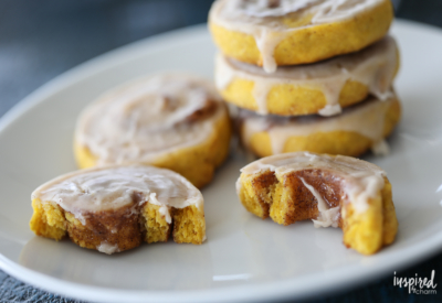 These Pumpkin Cinnamon Roll Cookies will add seasonal flavor and fun to your fall baking.