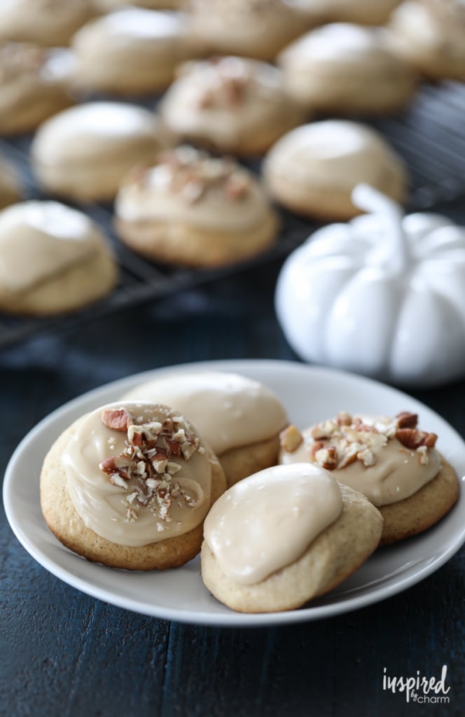 Frosted Apple Cider Cookies dessert recipe #FallCookieWeek