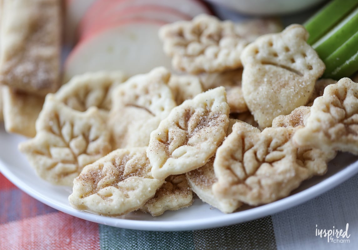 Cinnamon Sugar Pie Crust Cookies | Inspired by Charm