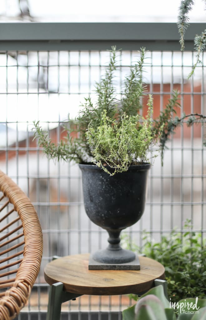 My Apartment Balcony - small space apartment balcony decor and style ideas. | Inspired by Charm 