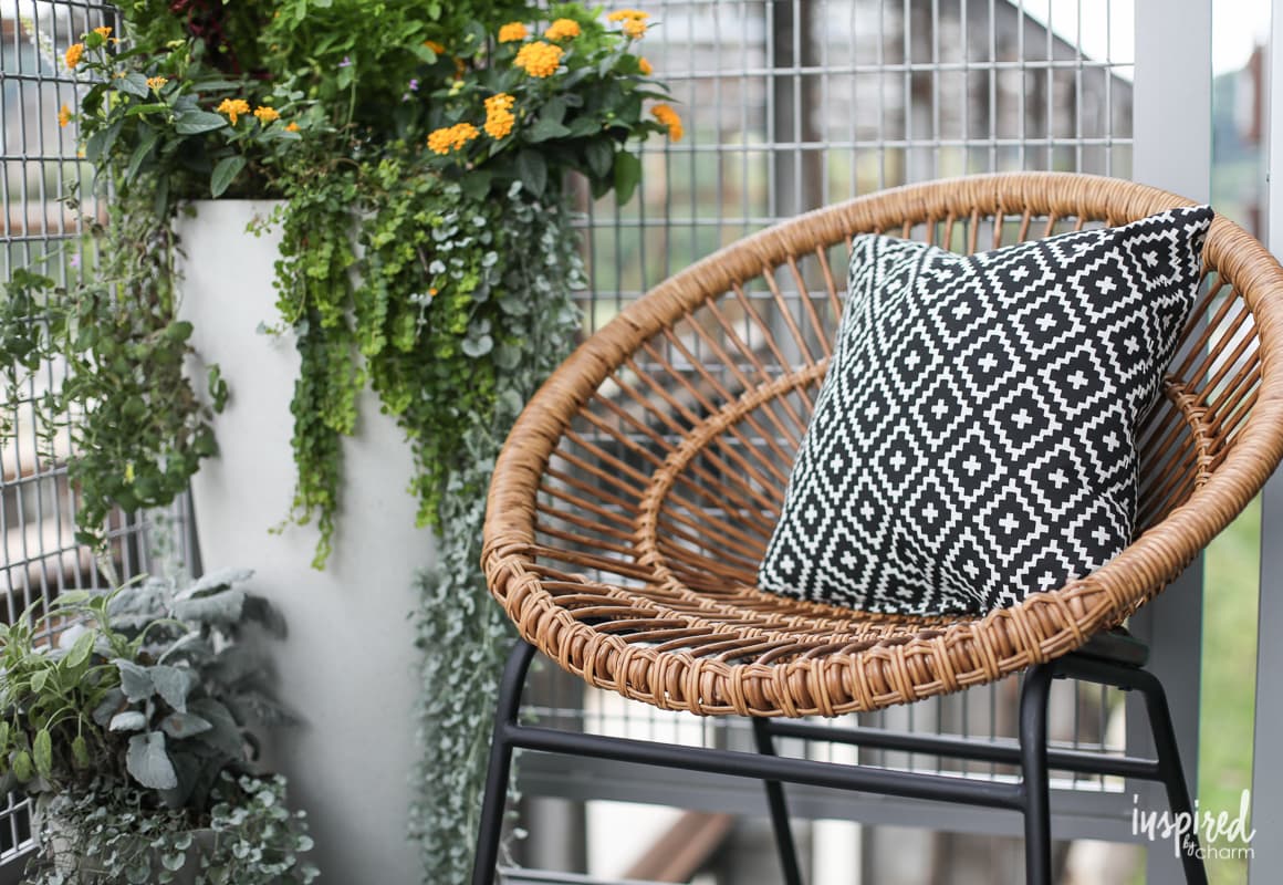 My Apartment Balcony - small space apartment balcony decor and style ideas. | Inspired by Charm