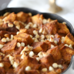 Pumpkin White Chocolate Bread Pudding | Inspired by Charm
