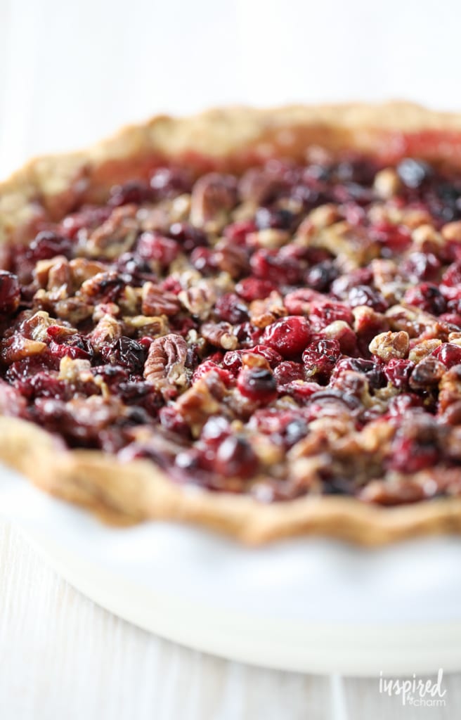 How to make Cranberry Pecan Pie