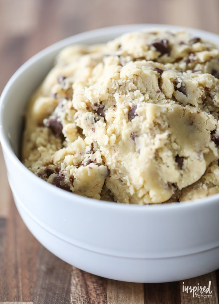 Chocolate Chip Cookie Dough for cookie shots