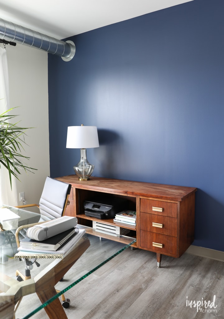 Indigo Batik - Feature Wall Paint for My Home Office
