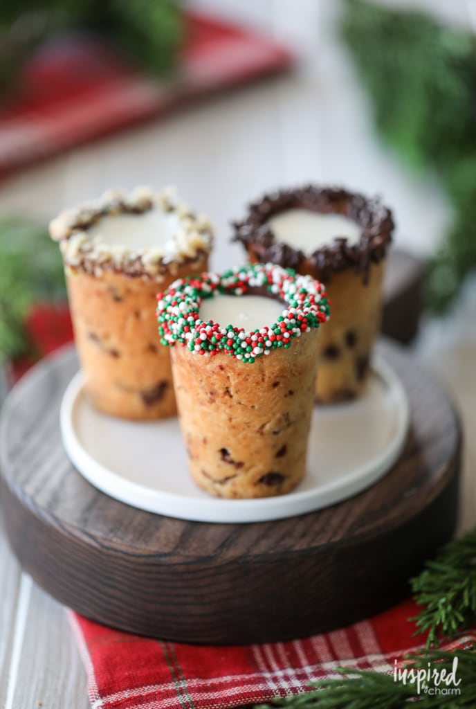 Chocolate Chip Cookie Shot Glasses