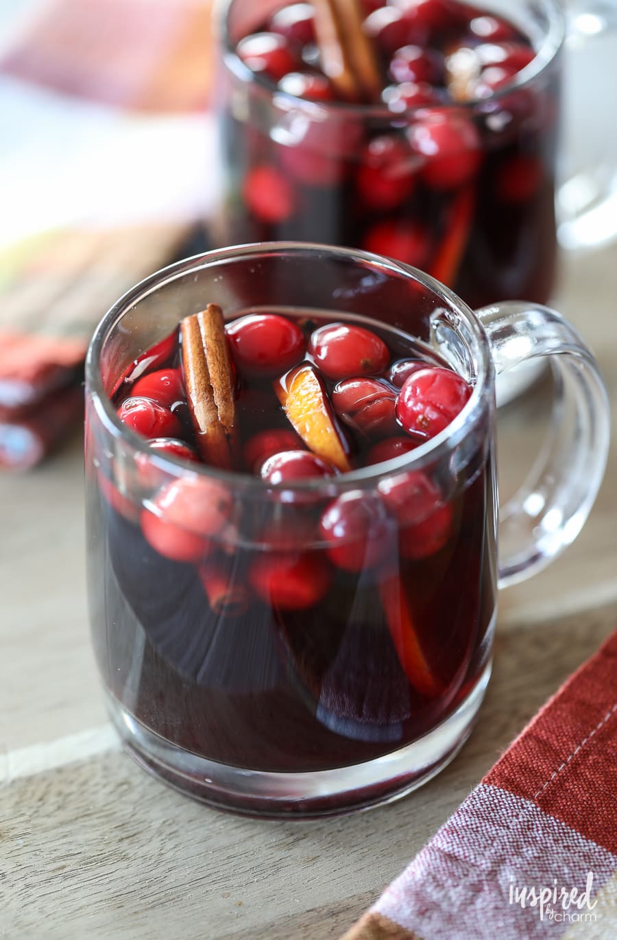 Slow Cooker Thanksgiving Sangria - Holiday Cocktail Recipe
