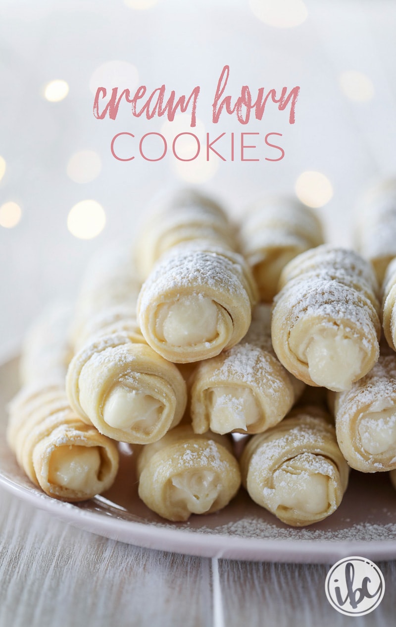 How to make classic Cream Horn Cookies (Lady Locks) | Inspired by Charm