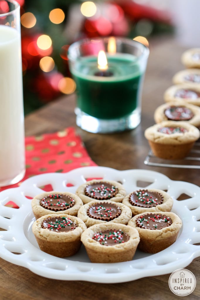 Peanut Butter Cup Cookies - Best Christmas Cookies Recipes