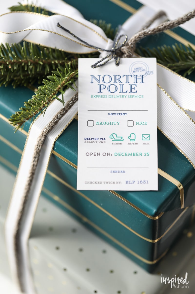 Gift Wrapping Ideas - Christmas Printable Gift Tags