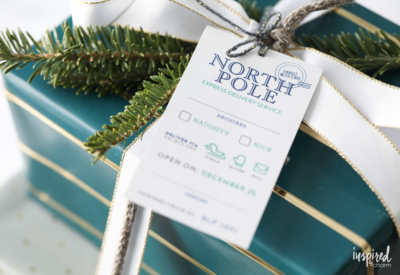 Christmas Gift Wrap - Christmas Printable Gift Tags