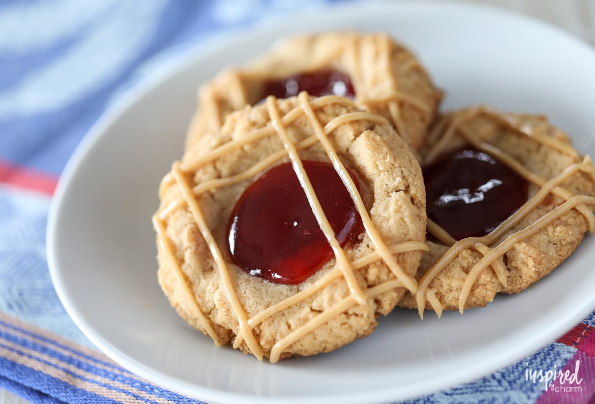 You'll love this Peanut Butter and Jelly Thumbprint Cookie recipe.