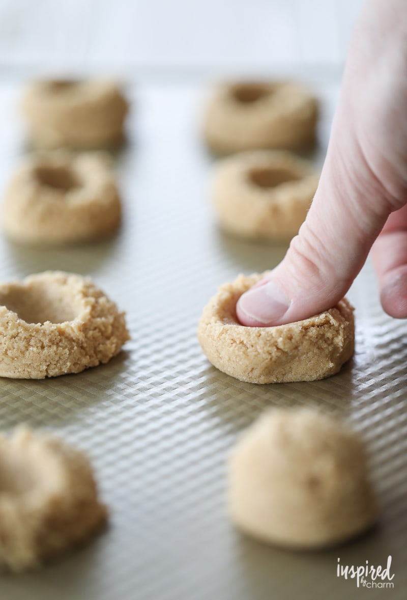 How to Make Peanut Butter and Jelly Thumbprint Cookies