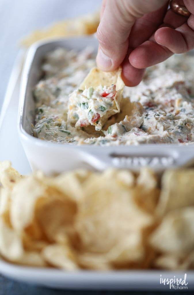 This Really Good Jalapeño Dip is easy to make and perfect for any celebration. #christmas #appetizer #recipe #holiday #dip #jalapeno
