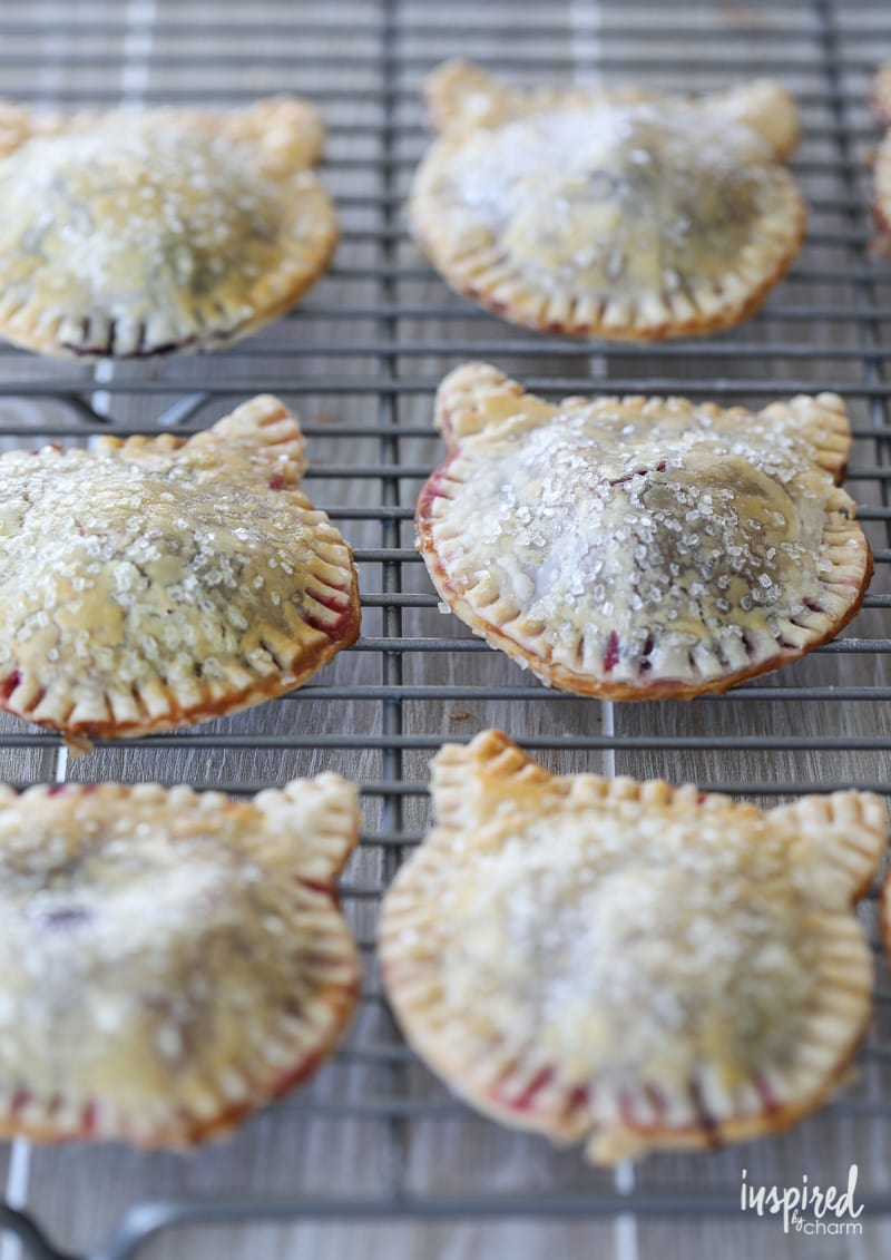 It doesn't get cuter than this! Purrrfect Berry Hand Pies 