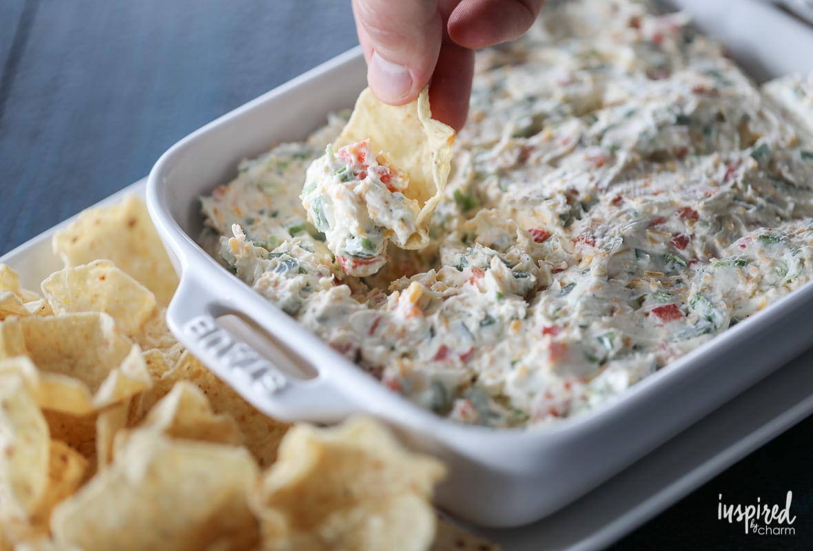 This Really Good Jalapeño Dip is delicious and so simple to make!