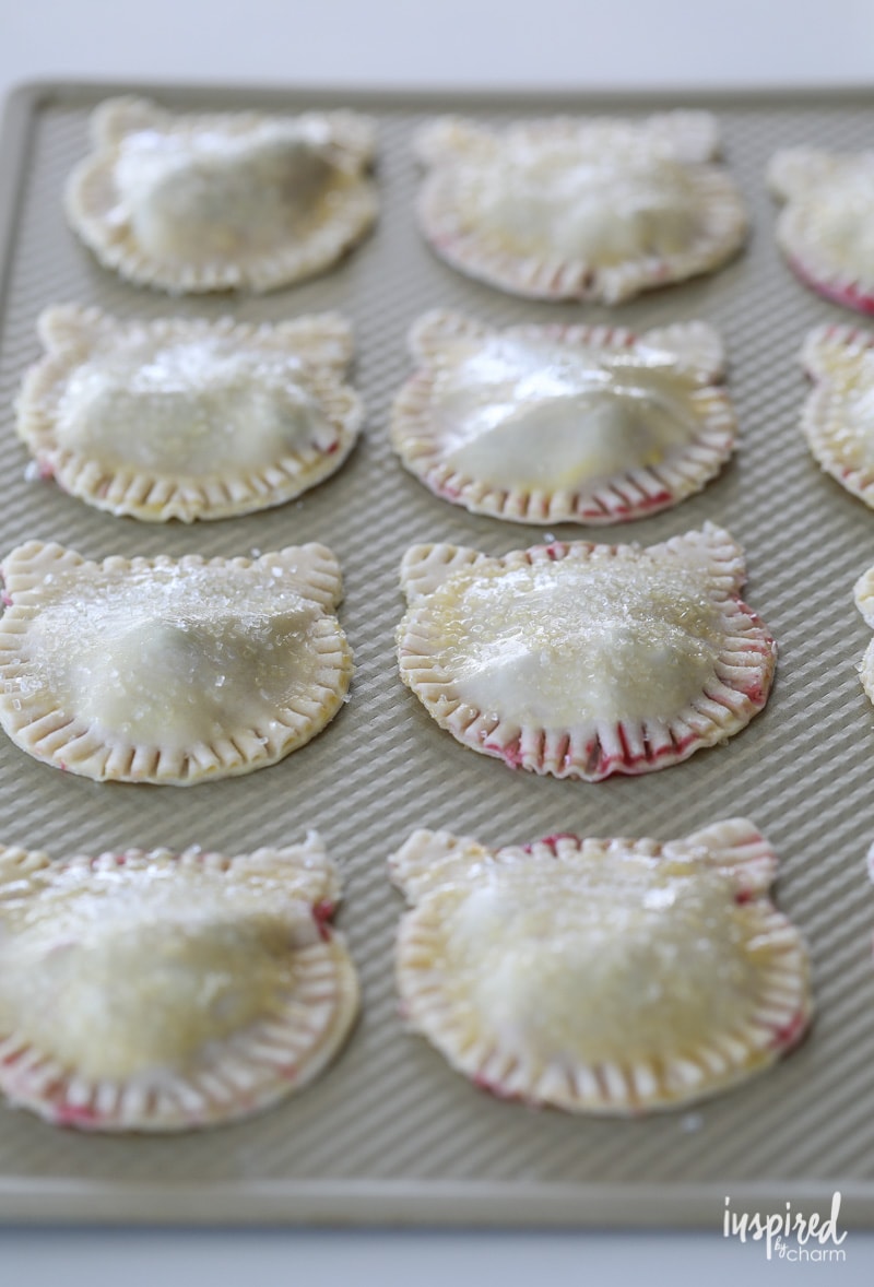 Purrrfect Berry Hand Pies are a sweet and delicious as they are cute! 