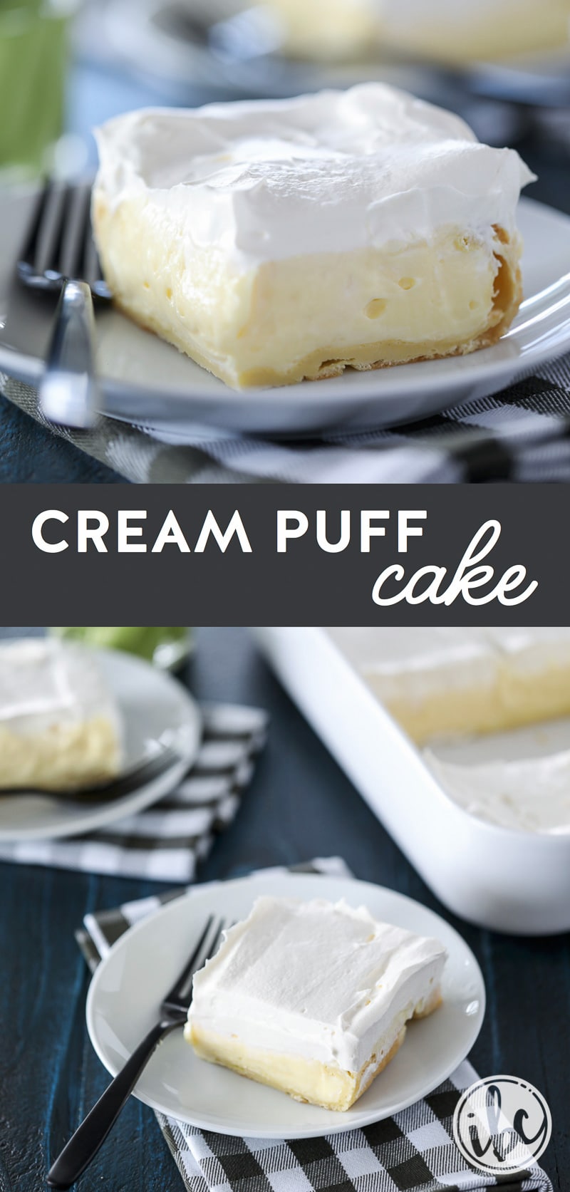 The ultimate #spring or #summer #dessert #recipe! Cream Puff Cake!