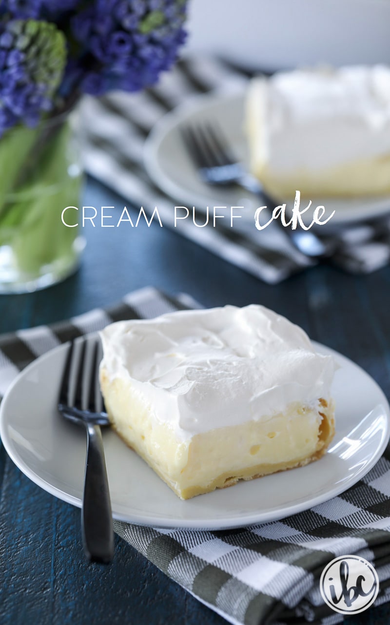 This Cream Puff Cake makes a delicious #dessert #recipe for any #celebration. 