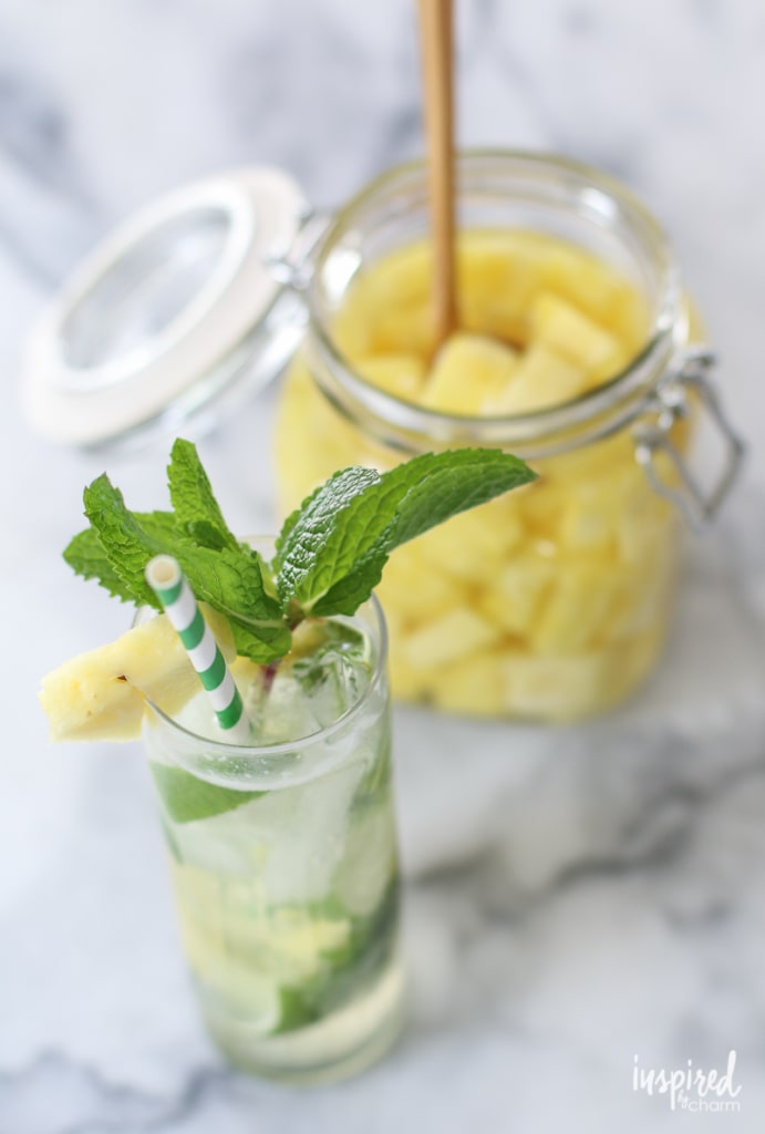 Homemade is always better! Learn how to make #homemade #pineapple #rum with the #easy #recipe!