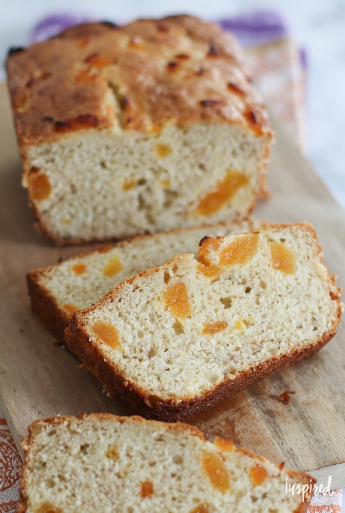 This Apricot and Honey Banana Bread is a bright variation on a classic recipe. #bananabread #apricot #honey #bread 