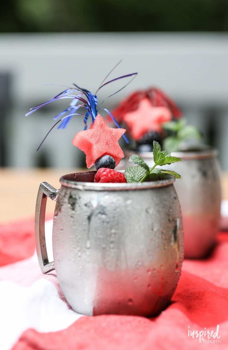 Star-Spangled Mule - Cocktail Recipe