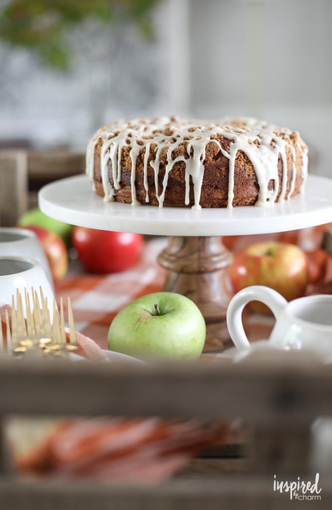 This Apple Streusel Cake is delicious fall dessert recipe. #apple #cake #streusel #baking #fallbaking #fall #recipe