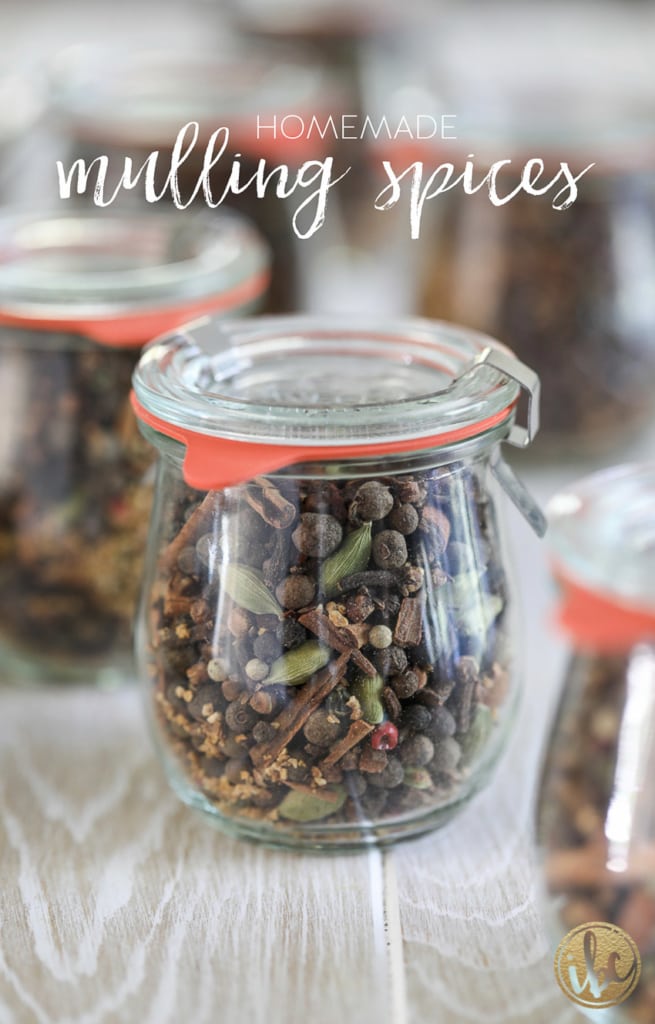 How to make Homemade Mulling Spices. #applecider #mullingspices #mulledwine #mulledcider #recipe #fall