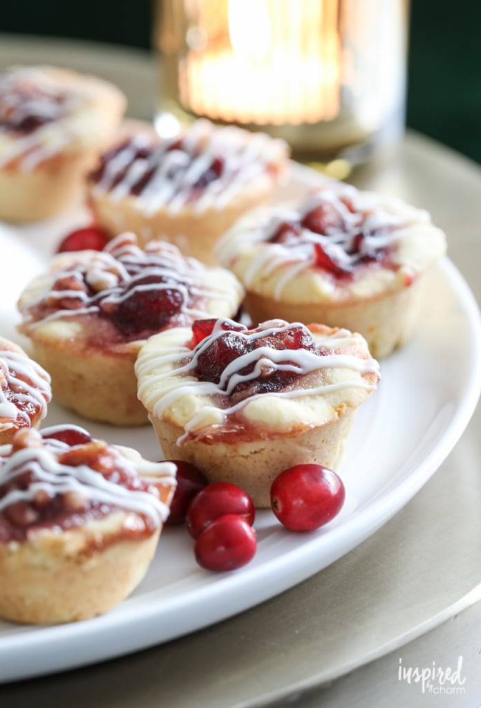 Cranberry Orange Walnut Tassies for the Holiday #christmas #cookies #cranberry #recipes #tassies #orange #walnut