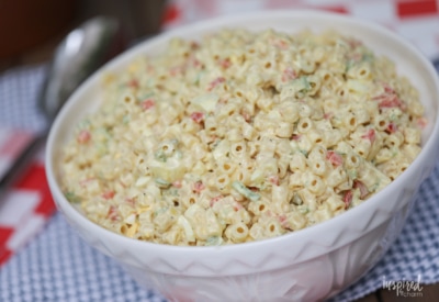 Macaroni Salad (Miracle Whip Based) | Inspired by Charm ...