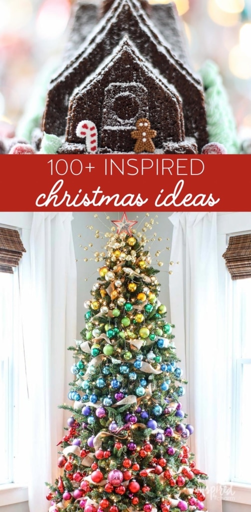 115+ Creative Christmas Ideas to celebrate the holiday season! #christmas #decor #recipes #crafts #ideas #holiday #inspiration