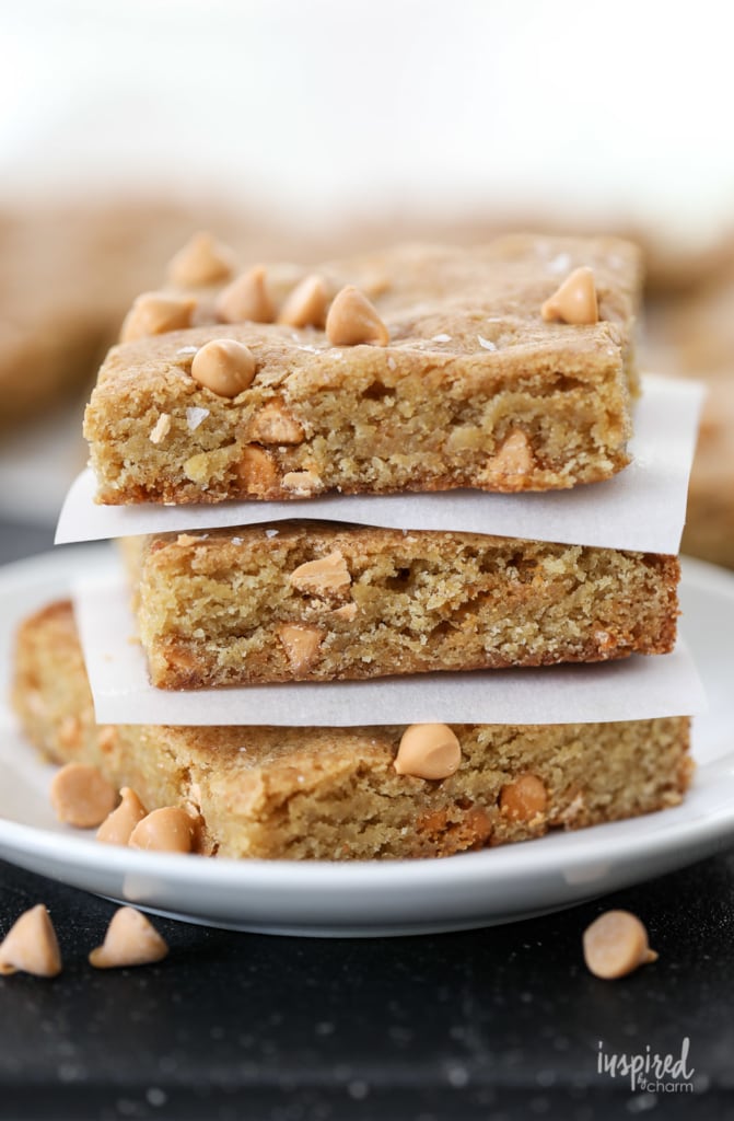 This Butterscotch Blondie Recipe is one of my favorites! You're going to love it too! #blondie #recipe #butterscotch #dessert #bars 