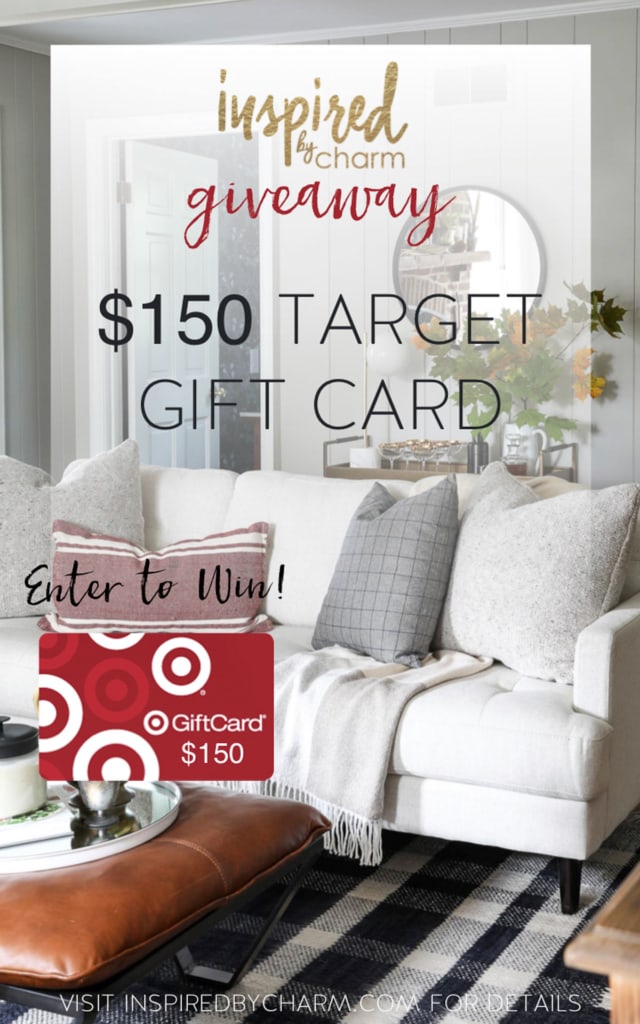 Enter to win a $150 Target Gift Card Giveaway #giveaway #target #home #decor #createyourhappyplace