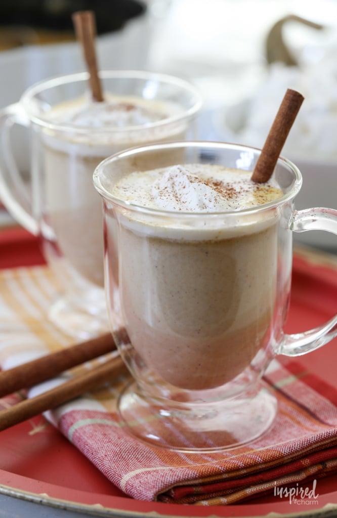 You're going to LOVE this Pumpkin White Hot Chocolate # fall #pumpkin #spice #hotchocolate #hotcocoa #whitehotchocolate