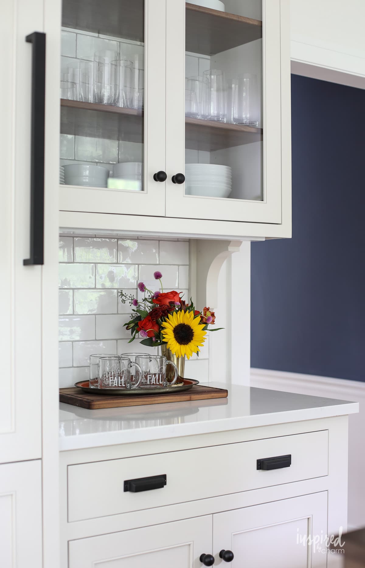Sherwin Williams egret white kitchen cabinets