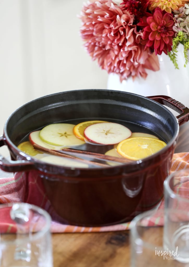 Homemade and really Good Cider Mulled Wine #apple #cider #mulled #wine #fall #cocktail #recipe 