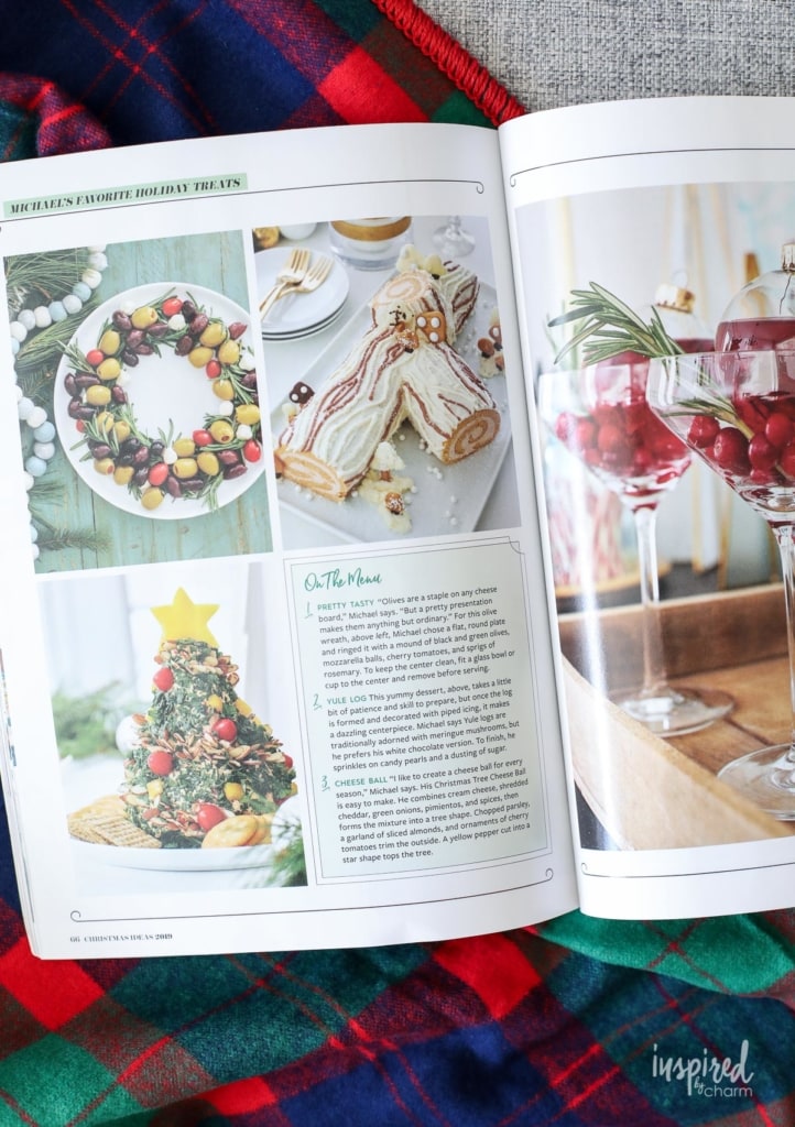 Christmas Inspired from BHG Christmast Ideas Magazine 2019 #christmas #holiday #decor #recipe #entertaining #ideas