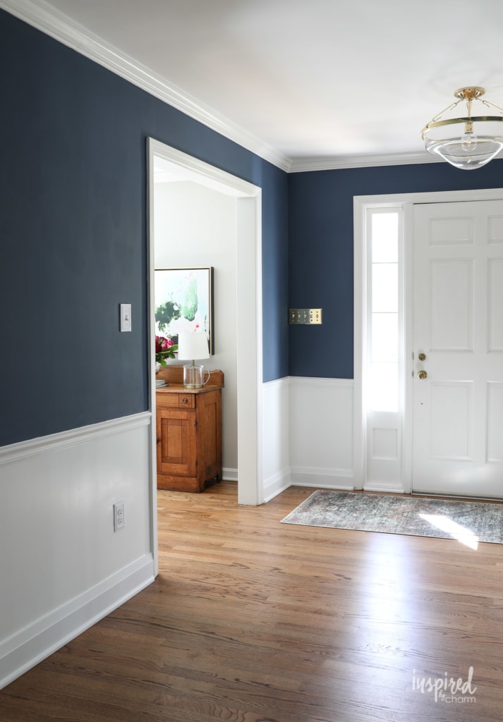 Entryway After Renovation - Entryway Ideas #entryway #foyer #decor #decorating #style #renovation